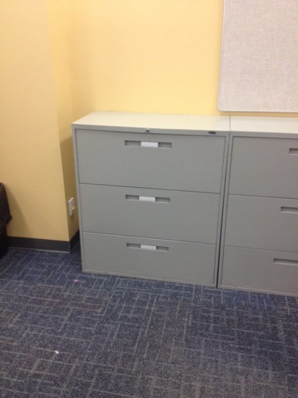 Global 3 drawer filing cabinet